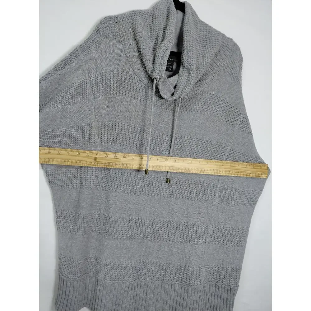 Lane Bryant Gray Pullover Sweater Cowl Neck Women Size 22/24